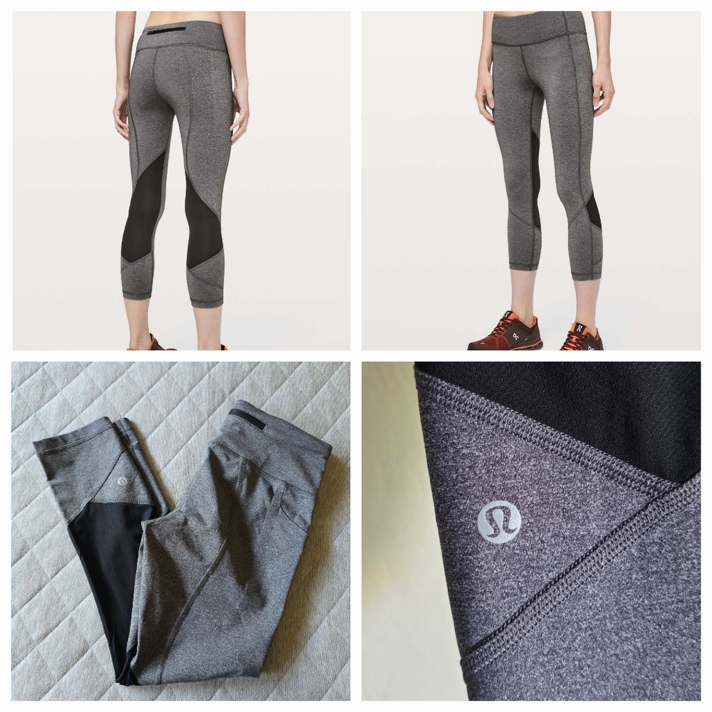 Lululemon Pace Rival Crop Leggings Size 4